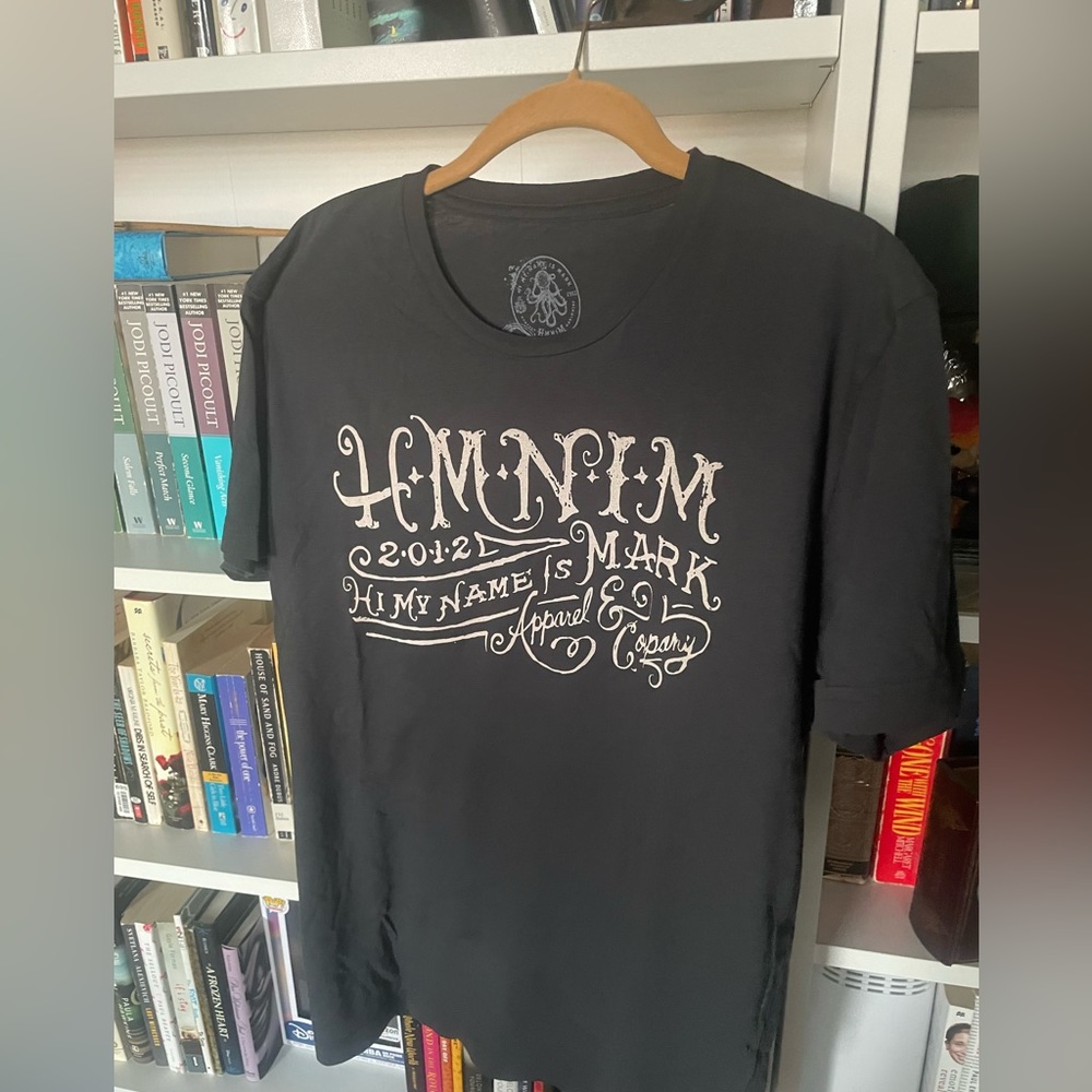 Hi My Name Is Mark Mark Hoppus/blink 182 Gray Tee
